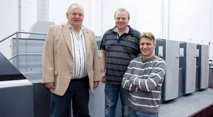 Henk, Frank en Ed Koopmans